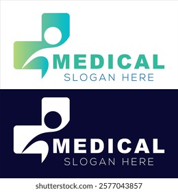 Medical, Family Health Care, Medicare, Clinical, Hospital, Organic, Medicine, Care Point, Simple Medical Logo Design