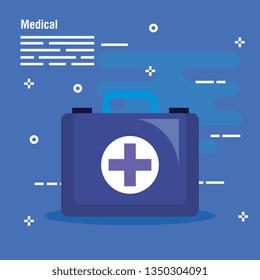 medical first aid with cross sign