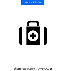 Medical First Aid Simple Icons Vector