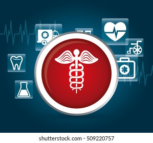 Medical first aids icon vector illustration graphic design