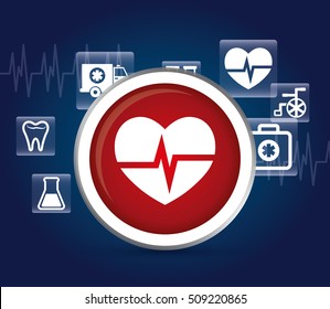 Medical first aids icon vector illustration graphic design