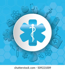 Medical first aids icon vector illustration graphic design