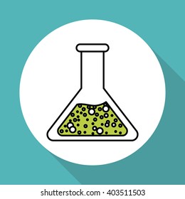 medical flask design , vector illustration, vector illustration
