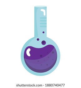 prueba de flexión médica laboratorio estilo aislado icono ilustración de vector