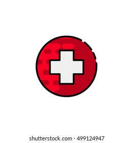 Medical flat icon