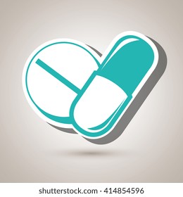 medical flat icon design 