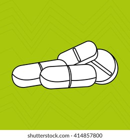 medical flat icon design 