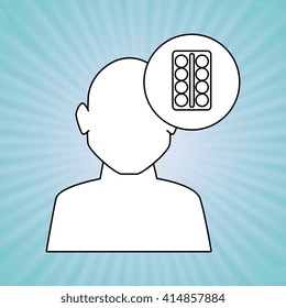 medical flat icon  design
