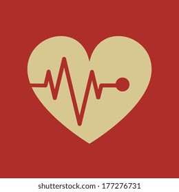 Medical Flat Icon. Vektorbild. EPS10.