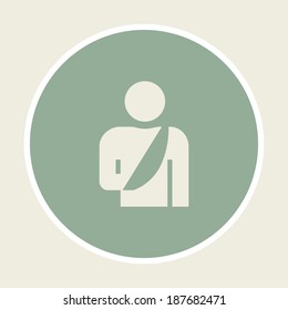 Medical Flat Icon. Vector Pictogram. EPS 10.