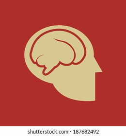 Icono plano médico. Pictograma vector. EPS 10.