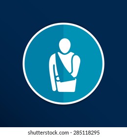 Medical Flat Icon Vector Pictogram. EPS 10.
