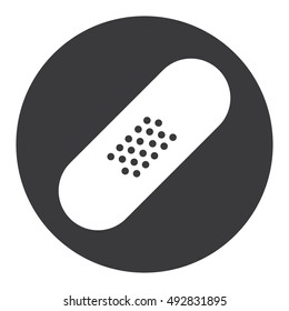 Medical Flat Icon vector. plaster
