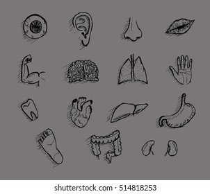 Medical Flat Icons. Vector illustration