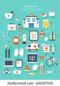 Medical Flat Illustrations Collection