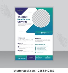 Medical Flyer Or Brochure Design Template