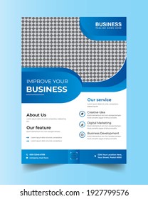 Medical Flyer for business and advertising,  Brochure, Leaflets, Pamphlet, Presentation, Banner, Magazine, Poster,  decoration for printing in A4 size Vector illustration
