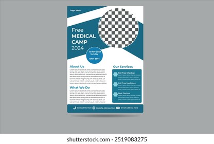 medical flyer design template 2024