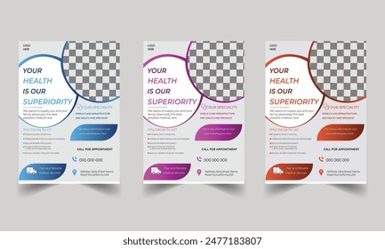 Medical Flyer Design template poster banner art branding marketing graphics flyer designer Corporate Present Design Elegant Modern Recent Creative Luxury Personal graphic design illustration pharmacy