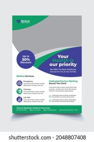 Medical Flyer, Healthy Life Healthy Mind