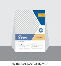 Medical Flyer template in A4.