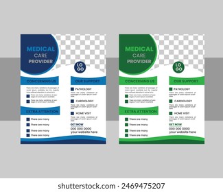 Medical Flyer Template Design Or Clinic Flyer Template Design And Healthcare Flyer Design