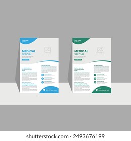 Medical Flyer Template, Healthcare Medical Flye