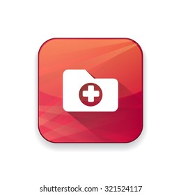 medical folder icon