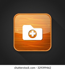 medical folder icon