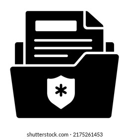 medical folder Modern concepts design, vector illustration