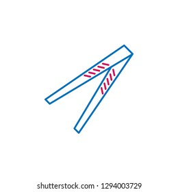 Medical, forceps colored icon. Element of medicine illustration. Signs and symbols icon can be used for web, logo, mobile app, UI, UX