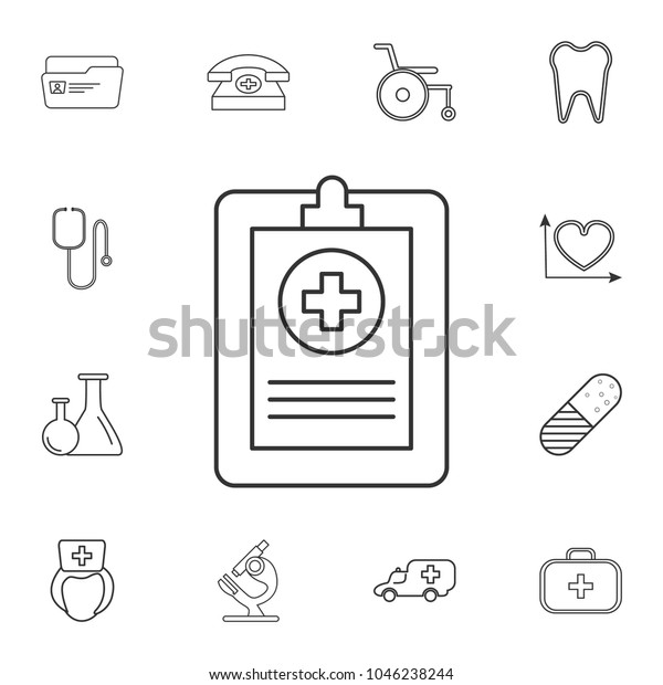 Clinical Kinds Healthcare Certification Icon In depth Inventory Vector picture relating to Free Medical Forms.com titled Clinical Kinds Health care Certification Icon Extensive Inventory Vector
