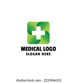 Medical Gradient Logo Icon Illustration