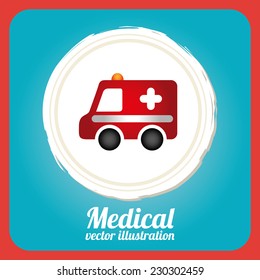 medical graphic design , vector illustration