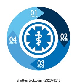 medical graphic design , vector illustration