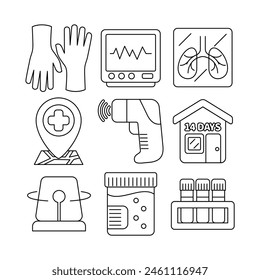 Medical Graphic Element Vector Illustration