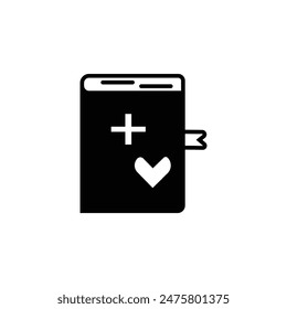 Vector del manual médico