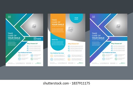 Medical Health Care Clinic Promotion Flyer Design