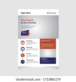 Medical Health care Flyer Template