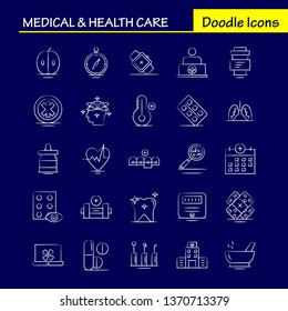 Medical And Health Care Hand Drawn Icon for Web, Print and Mobile UX/UI Kit. Such as: Medical, Browse, Compass, Navigation, Calendar, Medical, Health, Plus, Pictogram Pack. - Vector