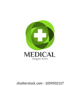 Medical Health Care Icon Template Design. Vector Illustration