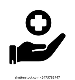 Medical Health Care Icon Vektorgrafik Design Illustration Vorlage