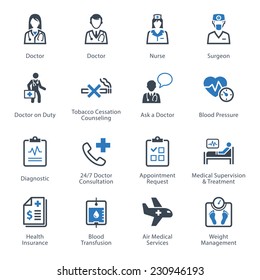 Medical & Health Care Icons Set 2 - Services 