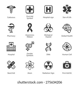 Medical & Health Care Icons - Set 1