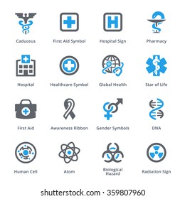 Medical & Health Care Icons Set 1 - Sympa Series
