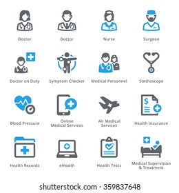 Medical & Health Care Icons Set 2 - Services | Sympa Series
