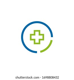 Medic Care Logo Design Element Stock Vector (Royalty Free) 602916269 ...