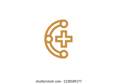 Medical and health care Monoline Logo