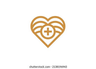 Medical and health care Monoline Logo