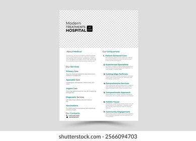 Medical Health Flyer Design Post